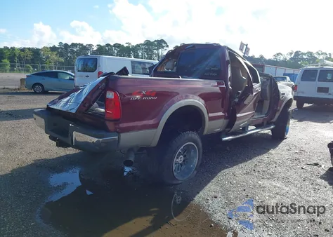 2008 Ford F-250 Lariat from USA, damaged, VIN 1FTSW21R28EB19764